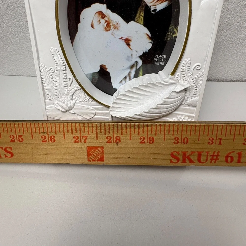 Abbey Press White Baptism Photo Frame 3.5